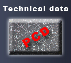 PCD - technical data